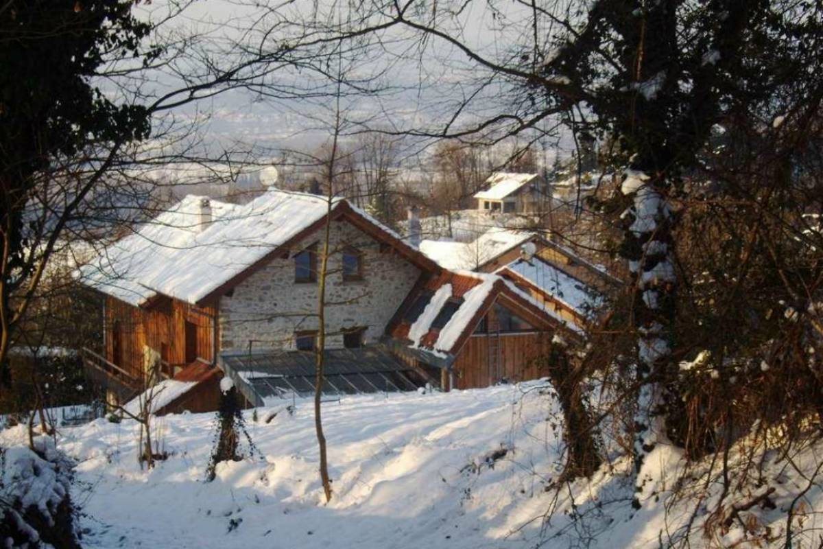 Le gîte en hiver